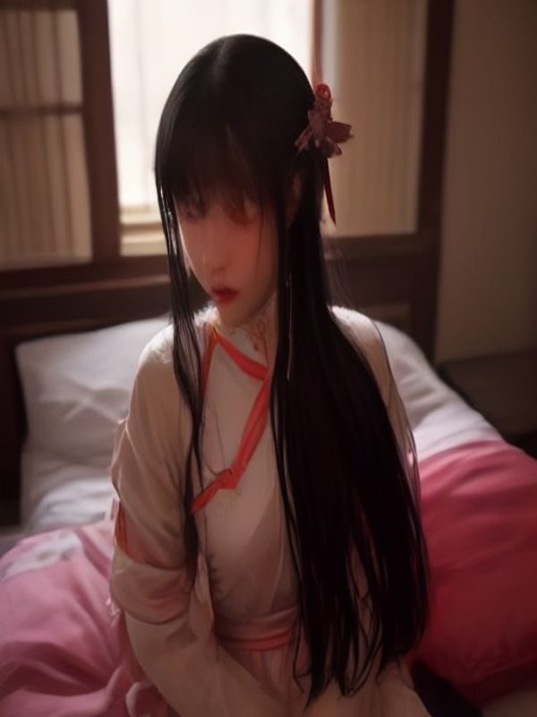 两位女性在温馨起居室依偎阅读，木质家具与暖黄灯光营造平静亲密氛围